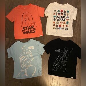Star Wars T-shirt bundle from GAP. Size 5 years toddler